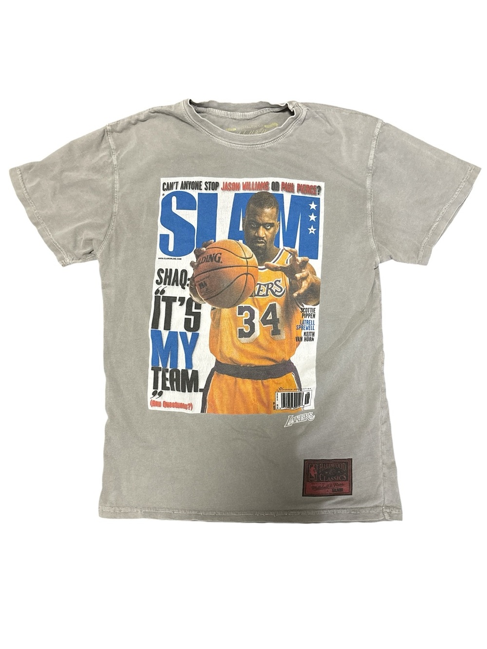 Vintage Mitchell & Ness Shaq Lakers Basketball Shirt Size: Small